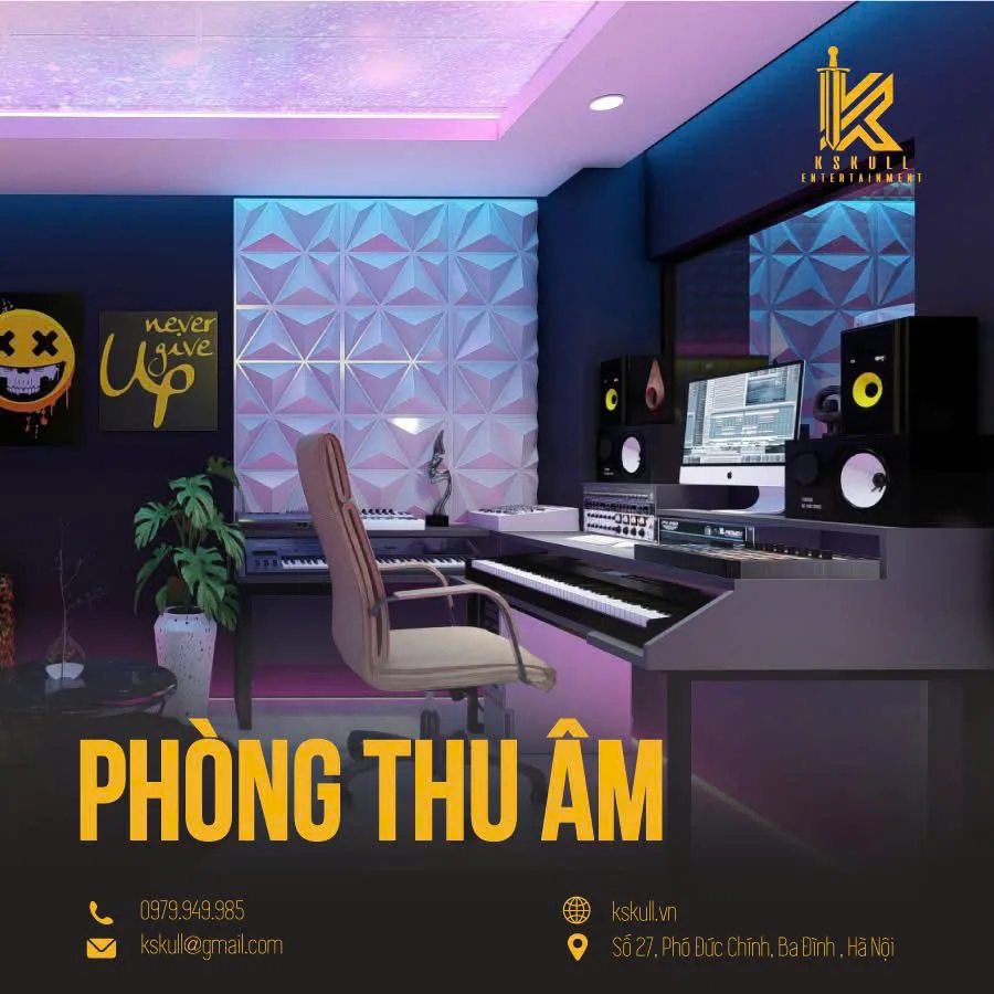 Dịch vụ Recording - Phòng thu chuyên nghiệp