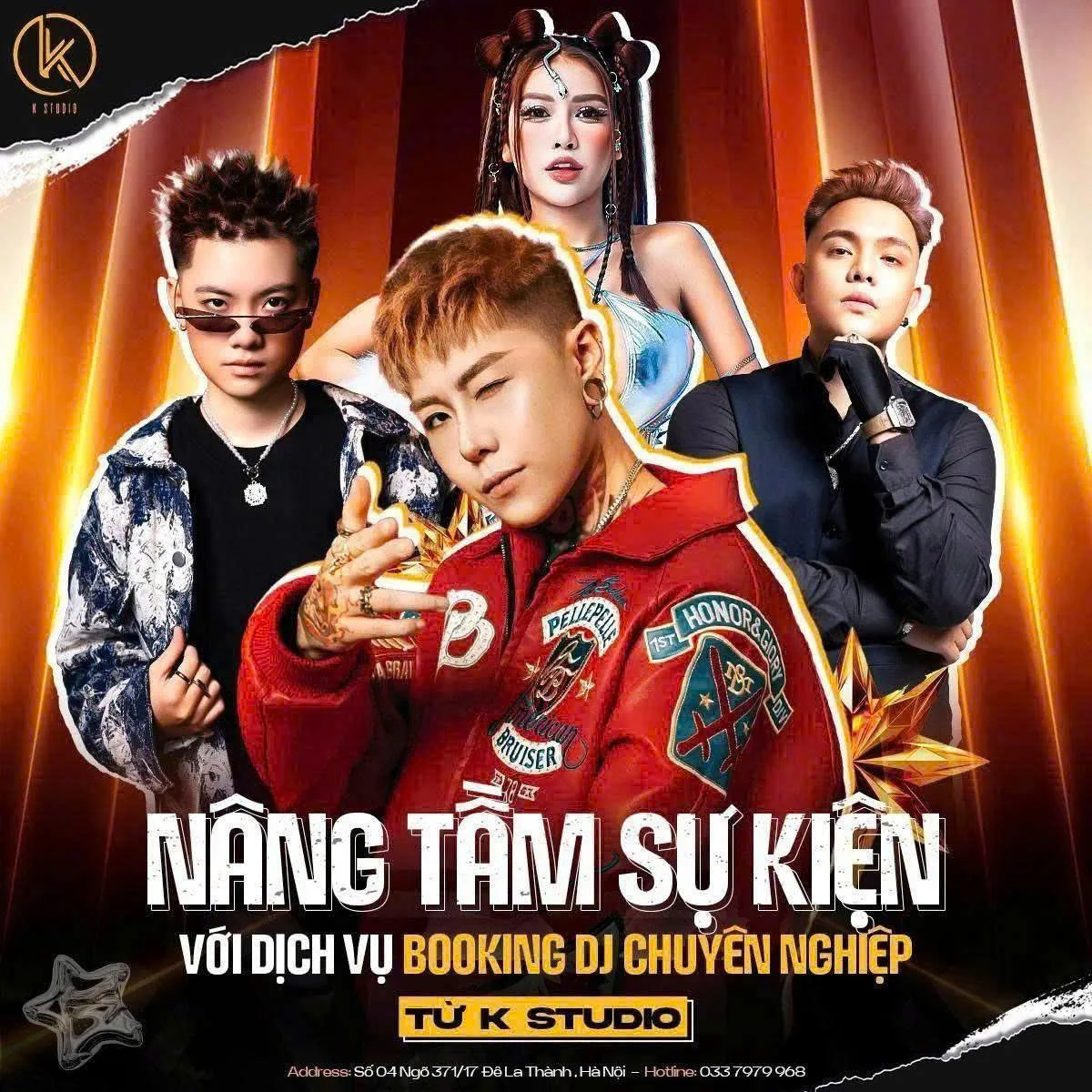 Booking DJ - MC - Nghệ Sĩ  cho sự kiện